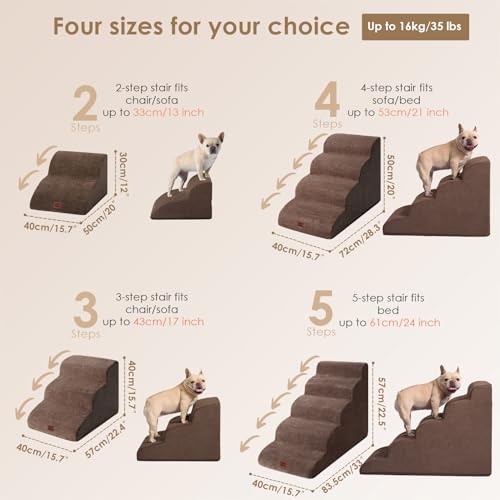 Curved Dog Stairs Ramp