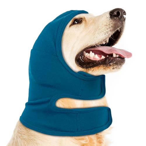 Dog Calming Hoodie (Dark Blue / L)