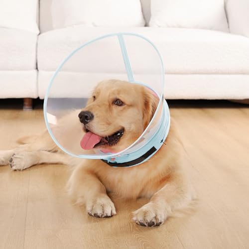 Sponge Core Dog Cone (Pink / Size 7(Neck: 18.0"- 20.0"))