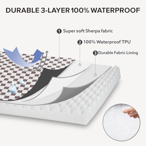 Dog Bed for Medium Dogs (M (30x20) / Coffee)