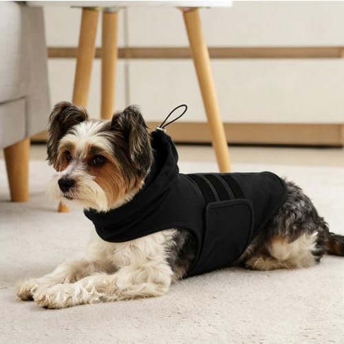 Dog Anxiety Calming Vest (Black / X-Large)