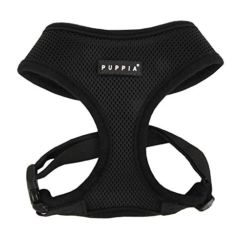 Soft Dog Harness No Choke Over (Black / X-Small)