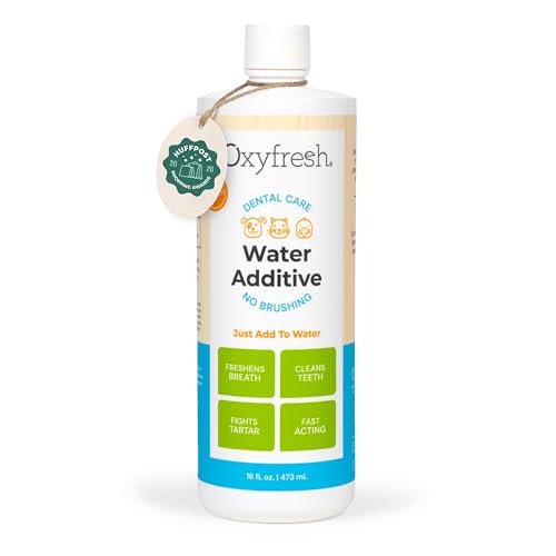 Premium Pet Dental Care Solution Pet Water Additive (16 Fl Oz (Pack of 1))