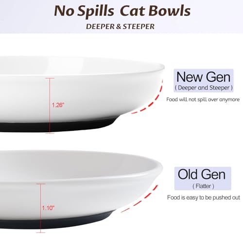 No Spill Cat Bowls (Deeper-3 Pack)