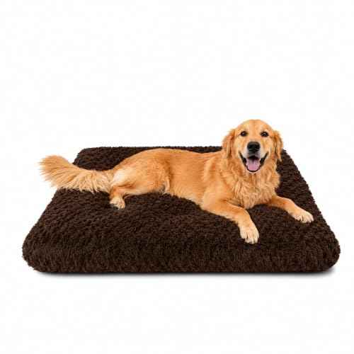 Dog Bed Large Size (Coffee / 35"L x 23"W x 4"Th)