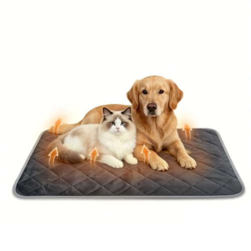 Self Warming Dog Bed Mats for Medium Large Pet (45*28inch)