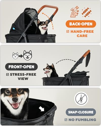 Medium Dog Stroller for Large Dogs (for Medium Pets)