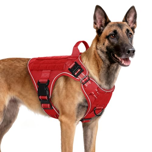 Tactical Dog Harness for Medium (Red Reflex / Medium)