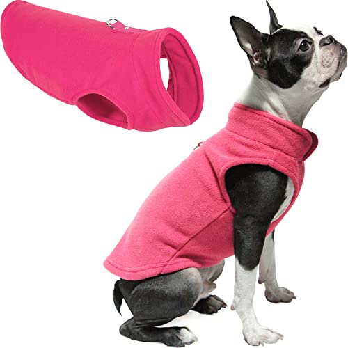 Fleece Vest Dog Sweater (Pink / Small (Around 6-lb))
