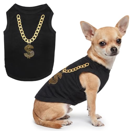 Dog Shirt 100% Cotton Shirts for Small Dogs (S(5-8lbs))