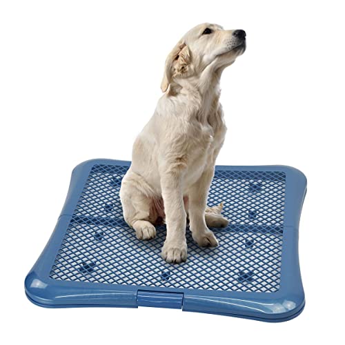 Training Pad Holder Floor Protection Dog Pad Holder Mesh Training Tray (24"X24")