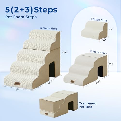 Dog Ramp for Large Dogs with Tunnel
