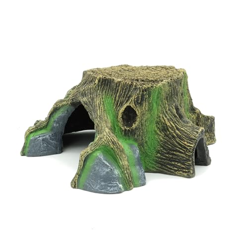 Resin Large Turtle Tank Accessories Reptile Hideouts Cave
