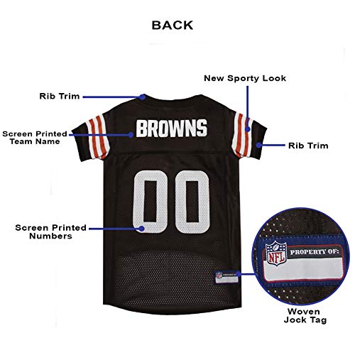 NFL Cleveland Browns Dog Jersey (Cleveland Browns / X-Small)
