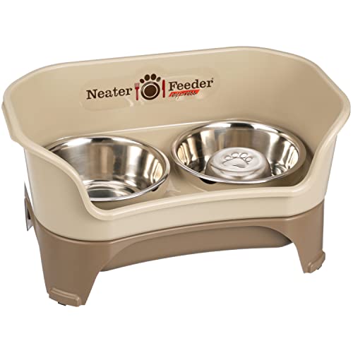 Express Model w (Medium to Large w/ Metal Slow Feed Bowl / Cappuccino)
