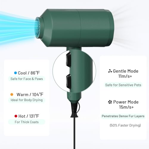 Dog Cat Hair Dryer for Medium