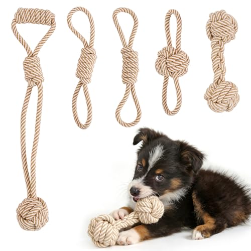 Dog Rope Toy for Small Dog 5pcs (5pcs)