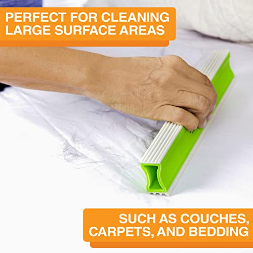 FurDozer Pet Hair Remover & Auto Detailing Tools (Green / X3 MEGA)