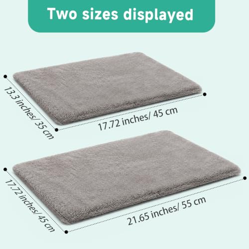 Smart Heated Cat Bed Cave Pet House Cushion Indoor Cats & Small Dogs (Gray L)