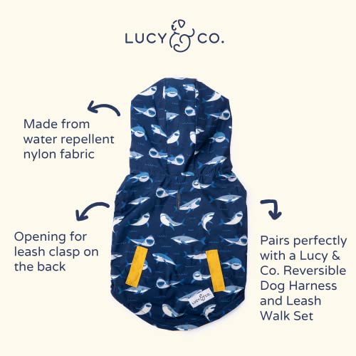 Reversible Raincoat for Dogs & Pets (Small)