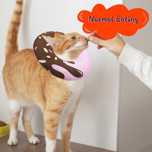 Cat Cone Collar Soft (Chocolate / Large)
