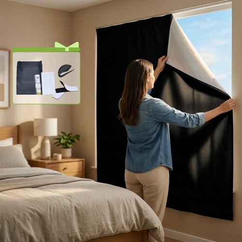 Black Out Window Cover 79" x 57" (0.01"W x 0.01"H)