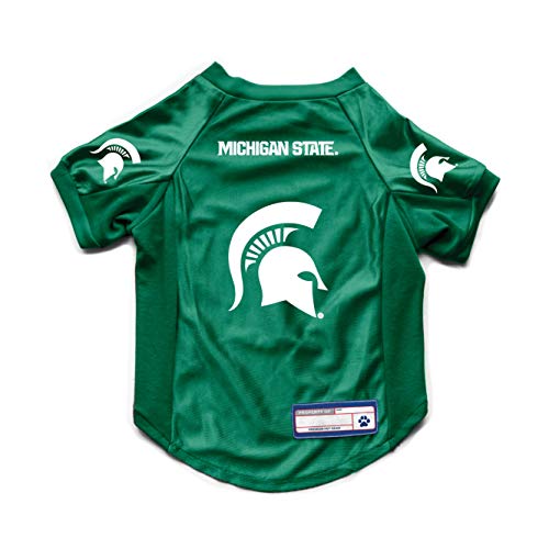 NCAA Michigan State Spartans Stretch Pet Jersey (Michigan State Spartans / Medium)
