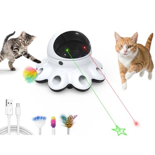 Cat Laser Toy (Black Base-Green Laser*1)
