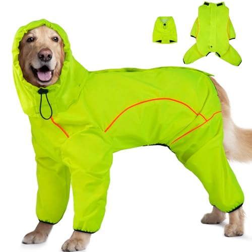 ADINIKIA Dog Raincoat (XL / Green)