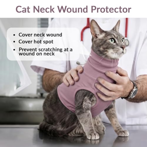 Cat Neck Protector (Purple / XS(Chest: 14.2"))