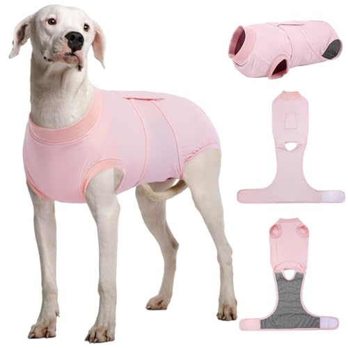Dog Recovery Suit (Cooling Pink / X-Large)