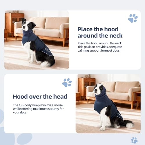 Dog Anxiety Vest (Blue / S)