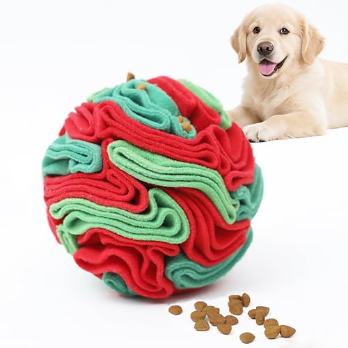 Snuffle Ball for Dogs (Christmas Ball / Small)