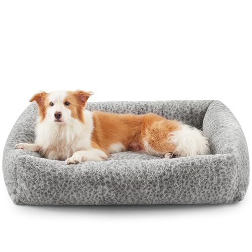 Dog Bed Medium Size Dog (Grey / M (30"x24"x8"))