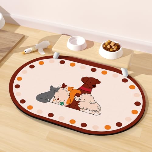 Dog Feeding Mat 24''x16'' (24''x16'' / Cat Dog)