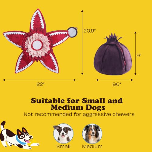 Hide and Seek Plush Dog Toys (Rafflesia)