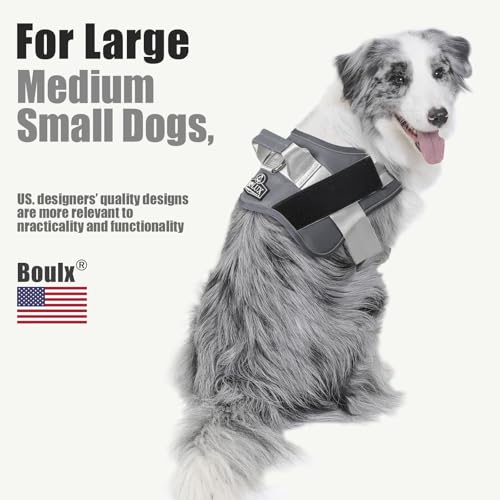 Dog Harness No (Medium (Pack of 1) / TwilightGray)