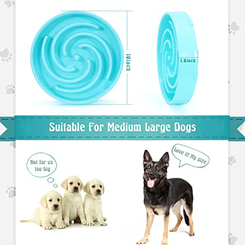 Slow Feeder Large Dog Bowl (Large / B-blue)