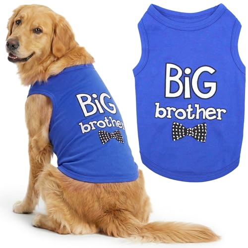 Dog Shirt 100% Cotton Shirts for Large Dogs (4X-Large (65-110lbs))