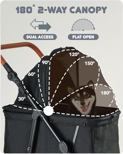 Medium Dog Stroller for Large Dogs (for Medium Pets)