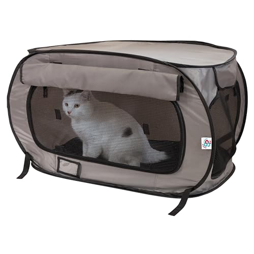 Large Pop Open Kennel (Tan)