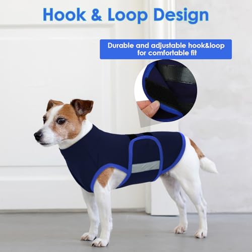 Dog Anxiety Relief Coat (NavyBlue / Small)