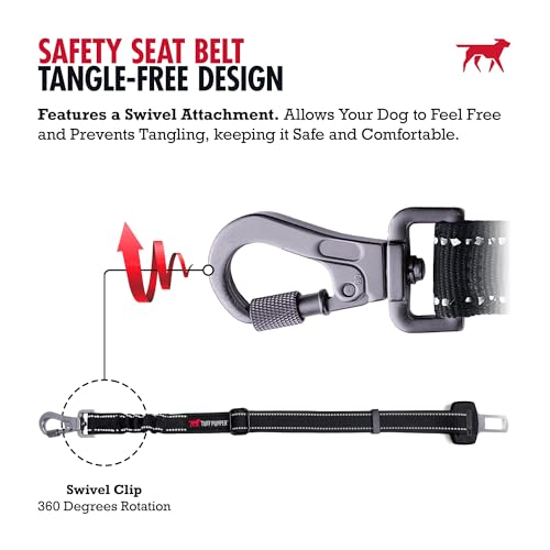 Dog Seat Belt (Black)