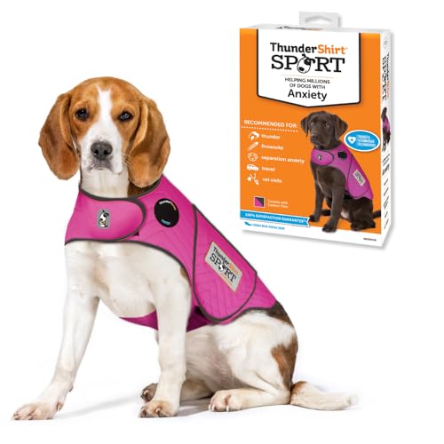 for Dogs Calming Anxiety Vest (Medium / Fuchsia)