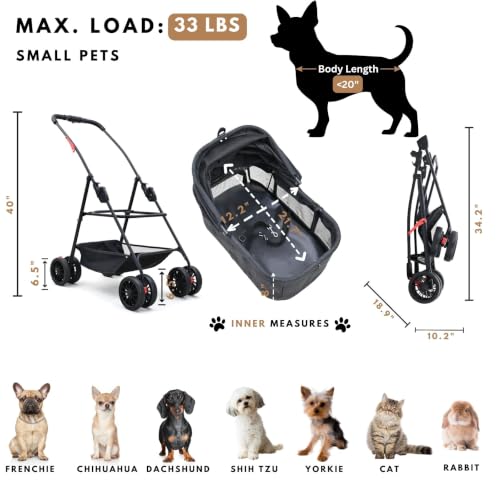 3 in 1 Pet Stroller