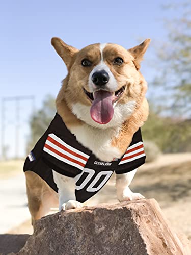 NFL CLEVELAND BROWNS DOG Jersey (Large / Cleveland Browns)
