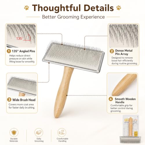 Shedding Dematting Dog Brush