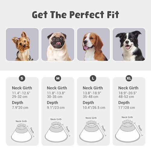 Soft Dog Cone Drawstring (Duck / XL)