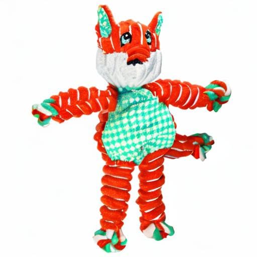 Floppy Knots Rope and Plush Dog Toy (Fox / Medium/Large)