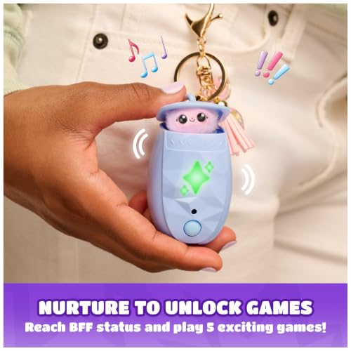 Purple Interactive Pet and Wearable Charm Accessory (Purple)